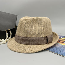 Load image into Gallery viewer, Short Brim Jute Cloth Hat