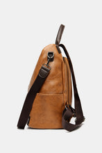 Load image into Gallery viewer, PU Leather Large Backpack Bag