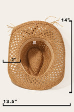 Load image into Gallery viewer, Fame Cowrie Shell Beaded String Straw Hat