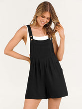 Load image into Gallery viewer, Pocketed Square Neck Wide Strap Romper