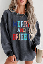 Load image into Gallery viewer, MERRY AND BRIGHT Graphic Sweatshirt