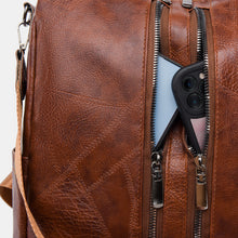 Load image into Gallery viewer, PU Leather Backpack Bag