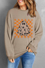 Load image into Gallery viewer, Ghost Round Neck Long Sleeve Sweatshirt