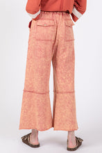 Load image into Gallery viewer, SAGE + FIG Mineral Washed Terry Wide Leg Pants