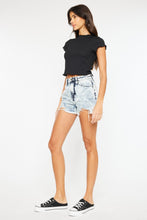 Load image into Gallery viewer, Kancan Full Size Distressed High Waist Denim Shorts