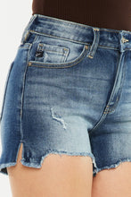 Load image into Gallery viewer, Kancan High Waist Raw Hem Denim Shorts