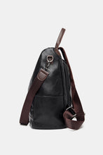 Load image into Gallery viewer, PU Leather Large Backpack Bag