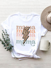 Load image into Gallery viewer, MAMA Round Neck Short Sleeve T-Shirt