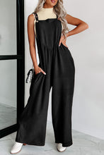 Load image into Gallery viewer, Square Neck Wide Strap Jumpsuit