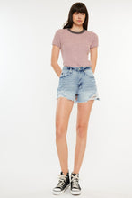 Load image into Gallery viewer, Kancan Distressed High Waist Denim Shorts with Pockets