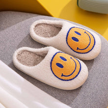 Load image into Gallery viewer, Melody Smiley Face Slippers