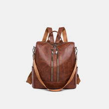 Load image into Gallery viewer, PU Leather Backpack Bag