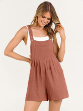 Load image into Gallery viewer, Pocketed Square Neck Wide Strap Romper