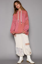 Load image into Gallery viewer, POL Exposed Seam Hooded Knit Top