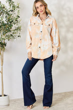 Load image into Gallery viewer, BiBi Tie Dye Button Down Long Sleeve Shirt