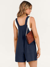 Load image into Gallery viewer, Pocketed Square Neck Wide Strap Romper