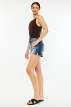 Load image into Gallery viewer, Kancan High Waist Raw Hem Denim Shorts