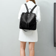 Load image into Gallery viewer, PU Leather Backpack Bag