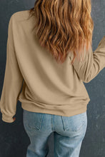 Load image into Gallery viewer, THANKSGIVING Round Neck Dropped Shoulder Sweatshirt