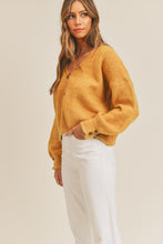 Load image into Gallery viewer, MABLE Long Sleeve Button Down Sweater Cardigan