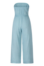 Load image into Gallery viewer, Tied Cutout Tube Wide Leg Jumpsuit