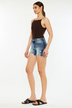 Load image into Gallery viewer, Kancan High Waist Raw Hem Denim Shorts