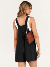 Load image into Gallery viewer, Pocketed Square Neck Wide Strap Romper