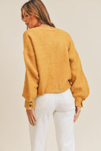 Load image into Gallery viewer, MABLE Long Sleeve Button Down Sweater Cardigan