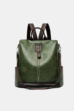 Load image into Gallery viewer, PU Leather Large Backpack Bag