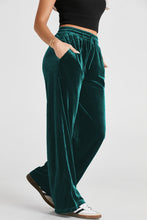 Load image into Gallery viewer, Drawstring Wide Leg Active Pants