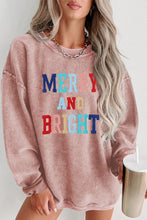 Load image into Gallery viewer, MERRY AND BRIGHT Graphic Sweatshirt