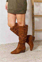 Load image into Gallery viewer, East Lion Corp Block Heel Knee High Boots