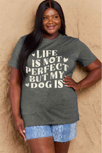 Load image into Gallery viewer, Simply Love Full Size Dog Slogan Graphic Cotton T-Shirt