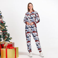 Load image into Gallery viewer, Women Printed Hooded Jumpsuit