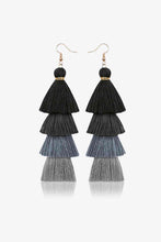Load image into Gallery viewer, Layered Tassel Earrings