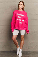 Load image into Gallery viewer, Simply Love Full Size Letter Graphic Sweatshirt