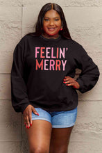 Load image into Gallery viewer, Simply Love Full Size Graphic Round Neck Sweatshirt