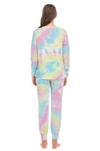 Load image into Gallery viewer, Tie-Dye Top and Pants Lounge Set