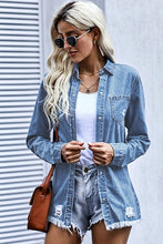 Load image into Gallery viewer, Dreamy Washed Denim Shirts