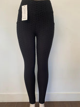 Load image into Gallery viewer, Full Length Bubble Honeycomb Leggings with Pockets