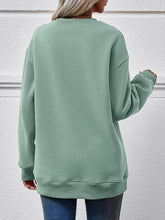 Load image into Gallery viewer, Faceless Gnomes Graphic Drop Shoulder Sweatshirt