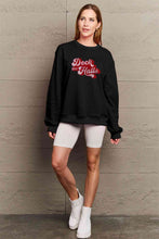 Load image into Gallery viewer, Simply Love Full Size DECK THE HALLS Graphic Sweatshirt