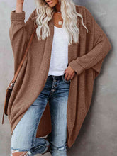 Load image into Gallery viewer, Open Front Long Sleeve Cardigan