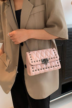 Load image into Gallery viewer, Studded PU Leather Crossbody Bag