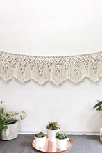 Load image into Gallery viewer, Macrame Fringe Wall Hanging Decor