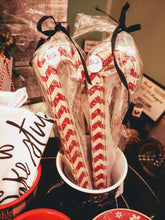 Load image into Gallery viewer, Wood Red Candy Canes Set
