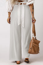 Load image into Gallery viewer, Smocked High Waist Wide Leg Pants