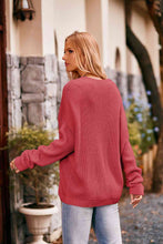 Load image into Gallery viewer, Round Neck Sweater with Pocket