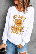 Load image into Gallery viewer, Round Neck Long Sleeve SPICE GIRL Graphic Sweatshirt