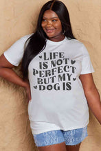 Load image into Gallery viewer, Simply Love Full Size Dog Slogan Graphic Cotton T-Shirt